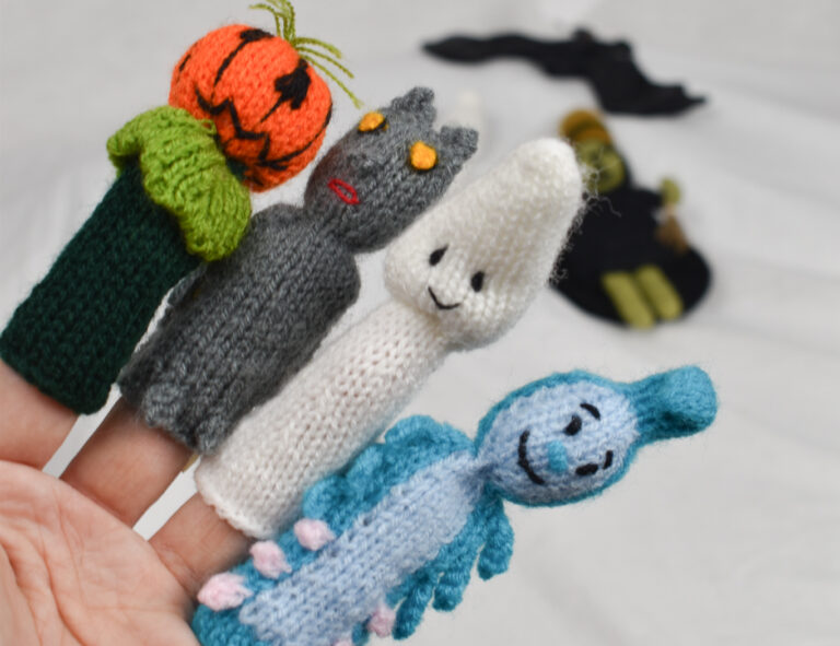 Fingerpuppen für Gruselfans zu Halloween